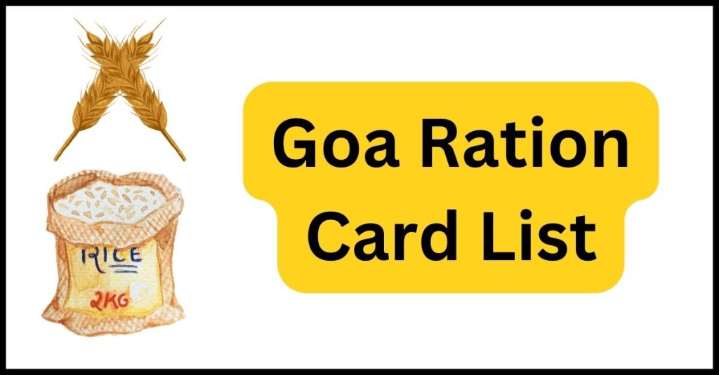 Goa Ration Card List