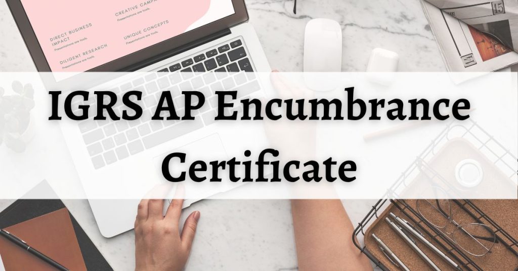 IGRS AP Encumbrance Certificate