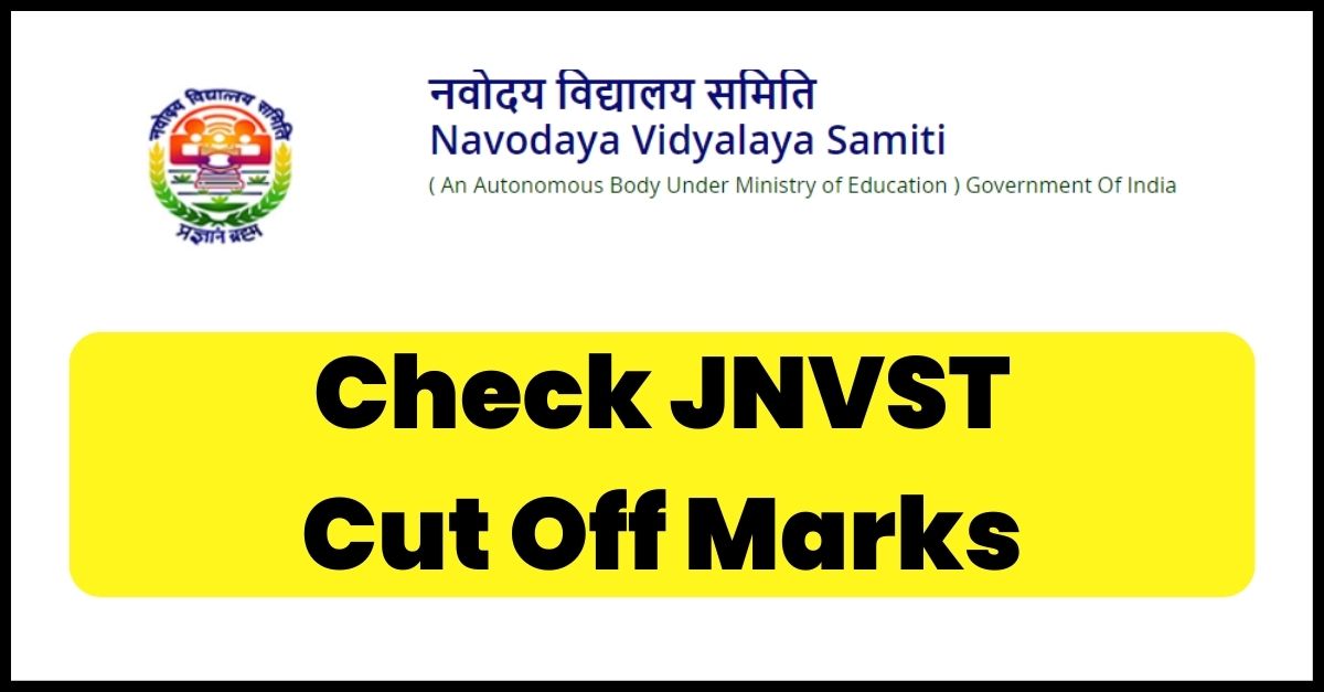 JNVST Cut Off Marks