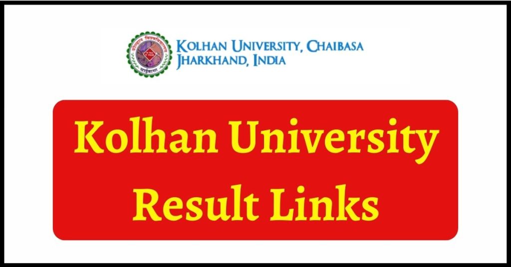 Kolhan University Result