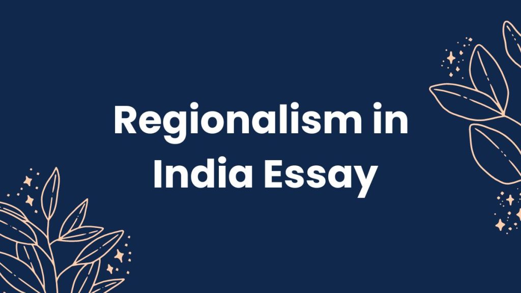 regionalism in india