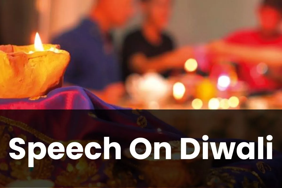 Speech On Diwali For School Students And Children In English