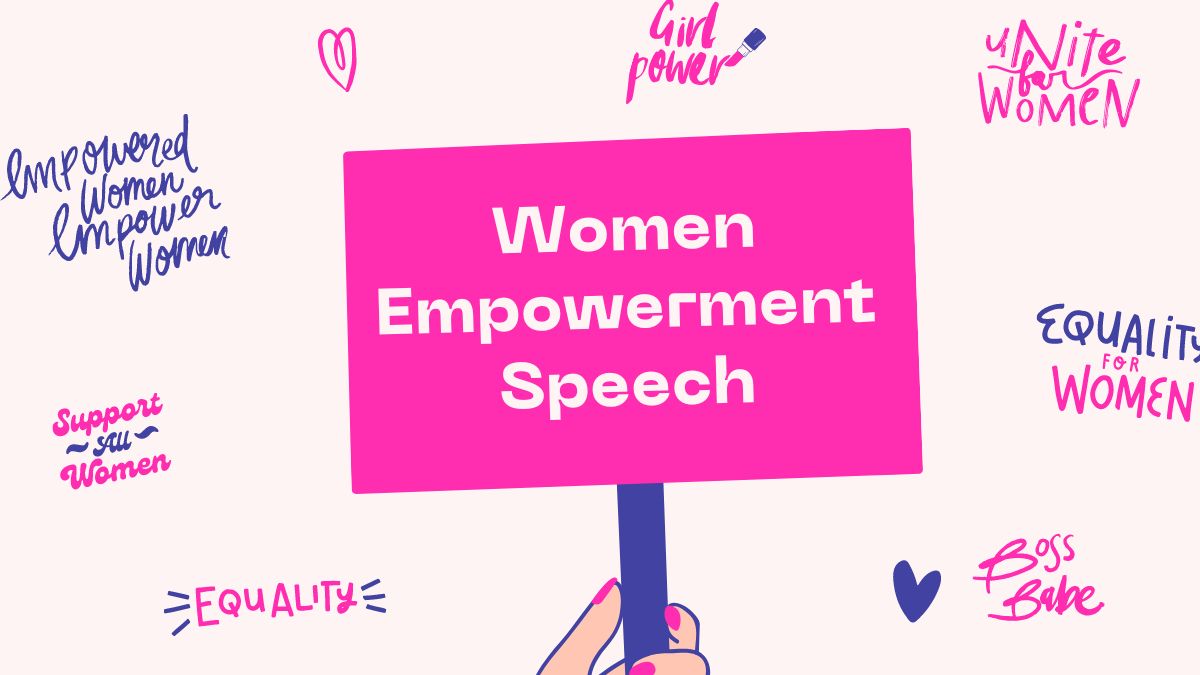 Women Empowerment Speech in English Best Speech on Women’s Empowerment