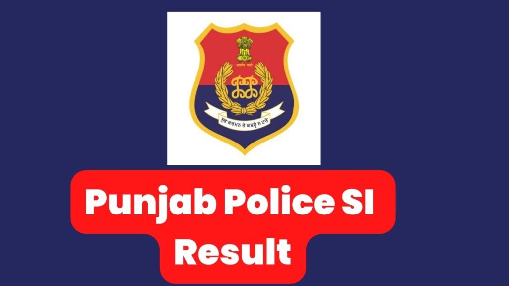 punjab police si result