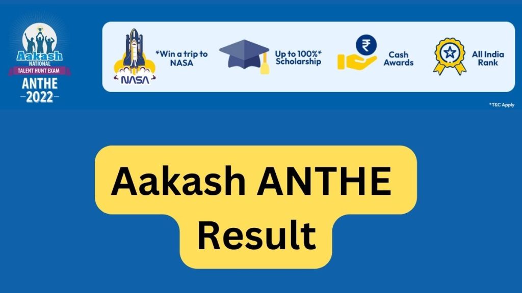 Aakash ANTHE Result