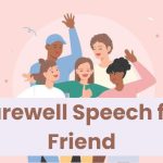 Farewell Speech for Friend in English