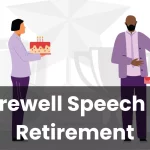 Farewell Speech on Retirement