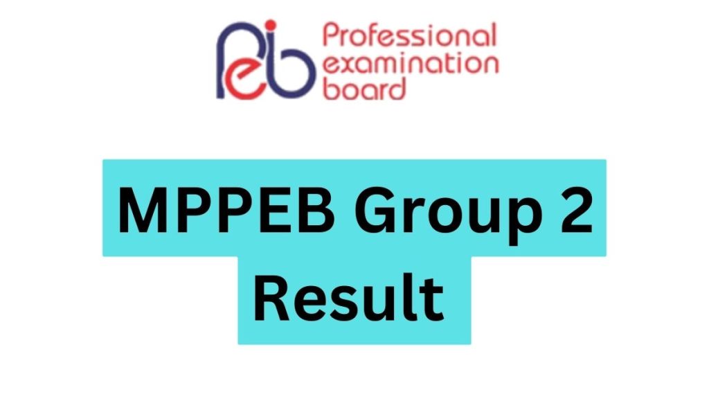 MPPEB Group 2 result