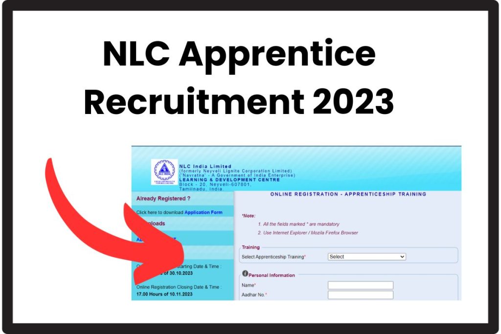 NLC Apprentice Recruitment 2023
