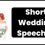 Short Wedding Speeches