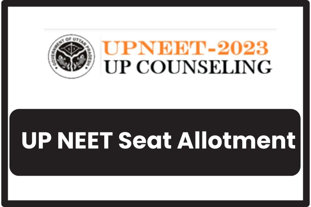 UP NEET 1st round Seat Allotment