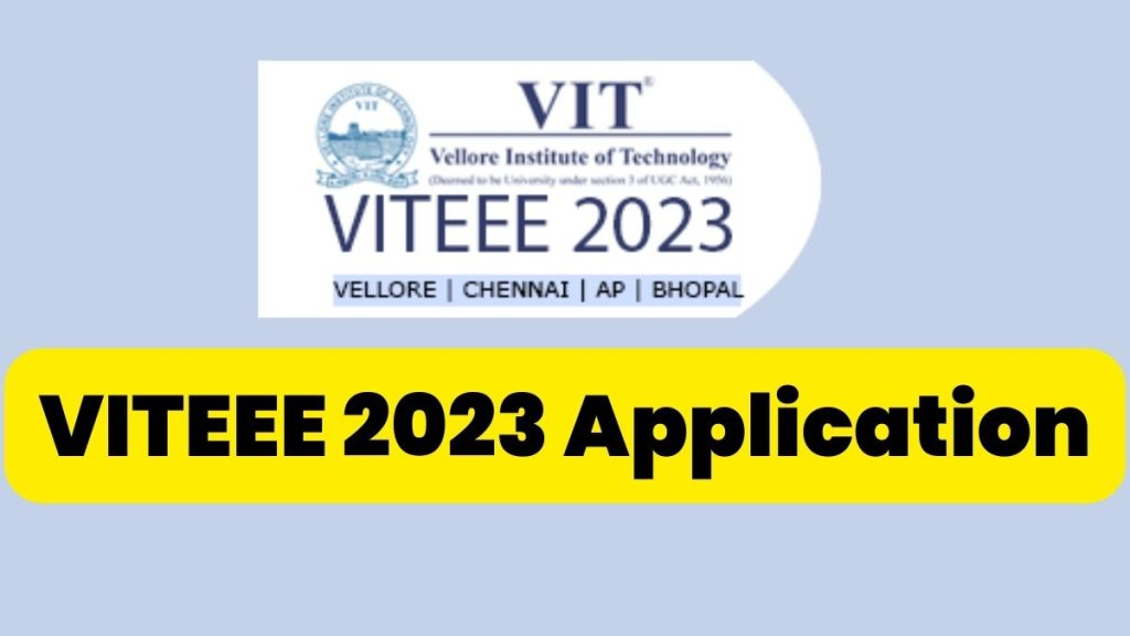 VITEEE 2023 Application