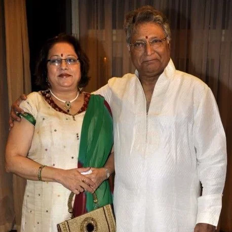 Vikram Gokhale and his wife Vrushali Gokhale