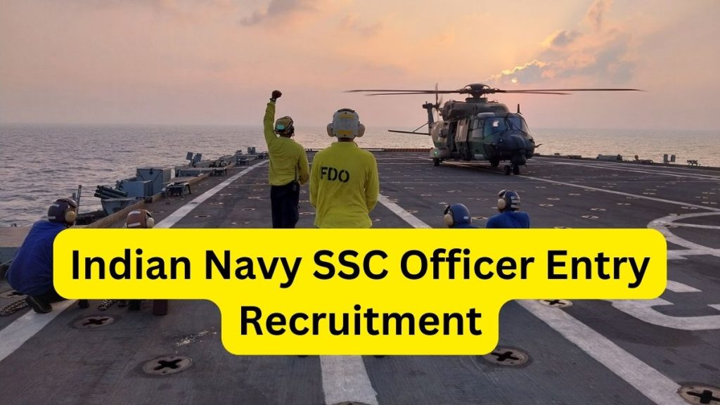 indian navy ssc officer recruitment