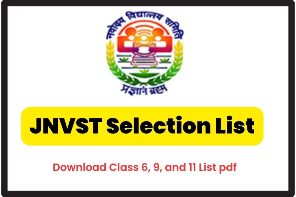 JNVST Selection List