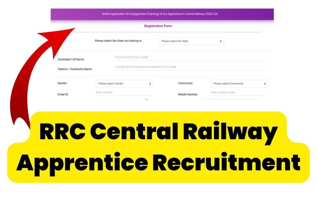 RRC Central Railway Apprentice Recruitment