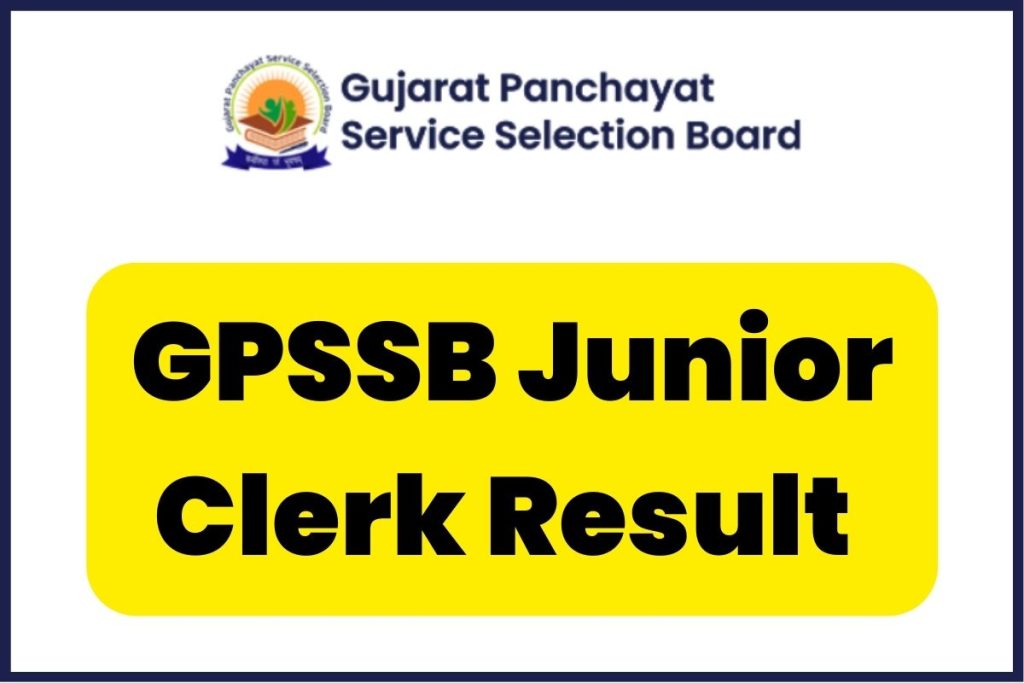 GPSSB Junior Clerk Result