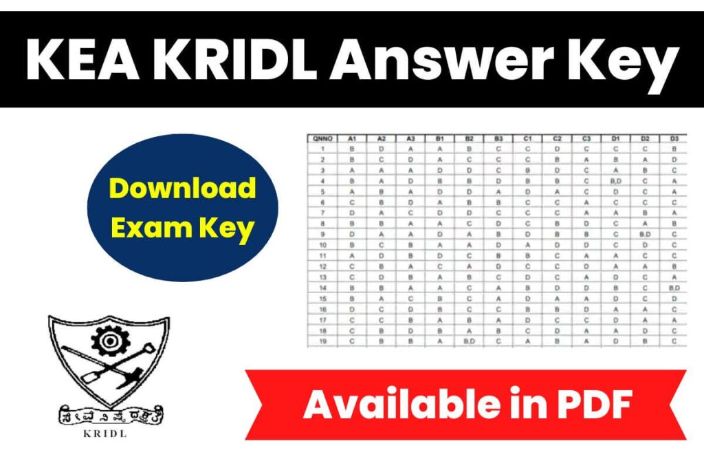 KEA KRIDL Answer Key