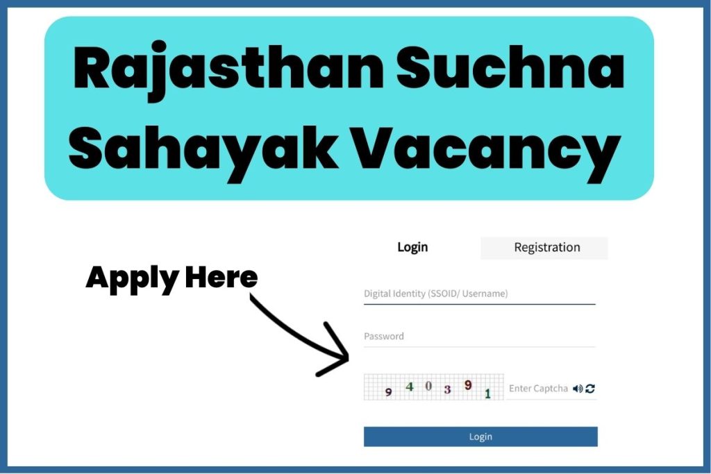 Rajasthan Suchna Sahayak Vacancy