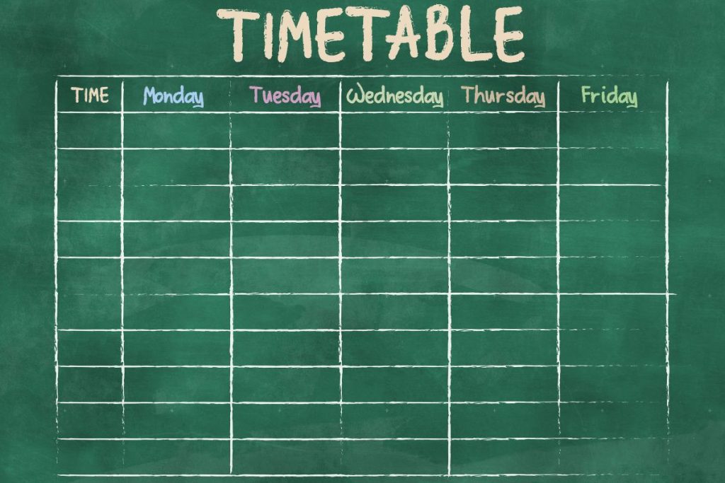 A Time Table