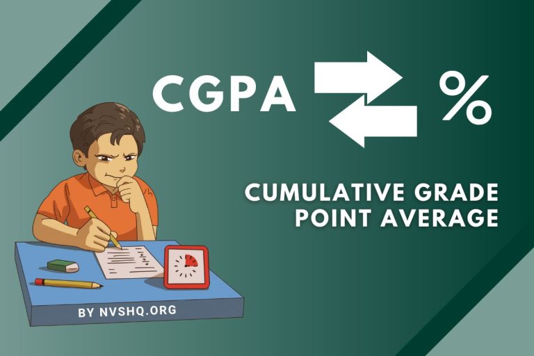 CGPA To Percentage CBSE Formula