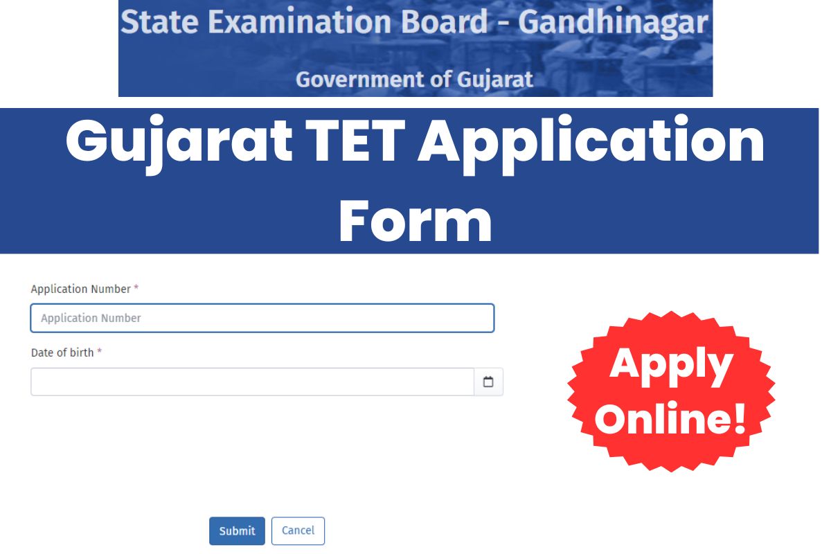 Gujarat TET Application Form 2023 Date Extended; Apply online at ojas