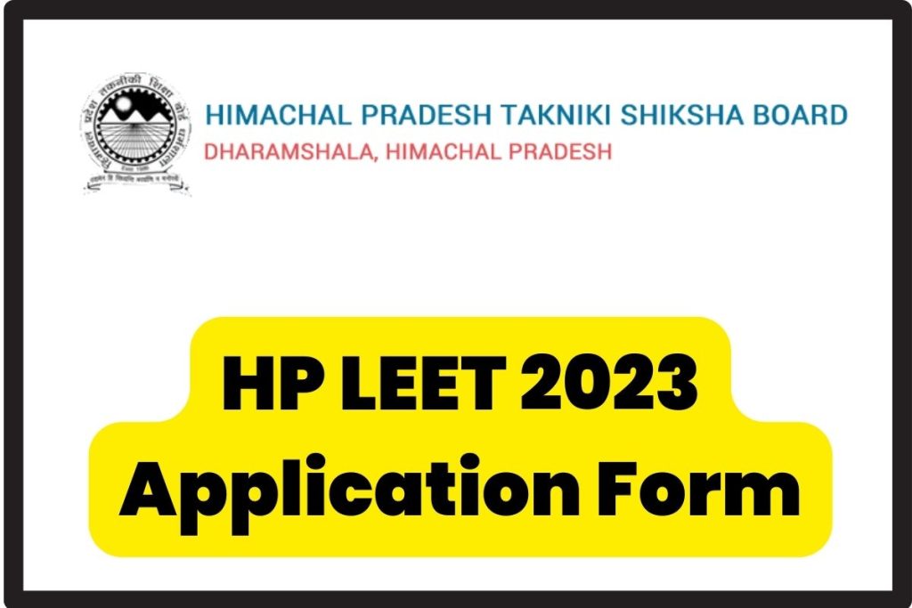 HP LEET 2023 Application