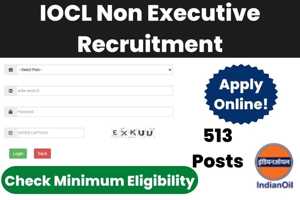 IOCL Non Executive Recruitment