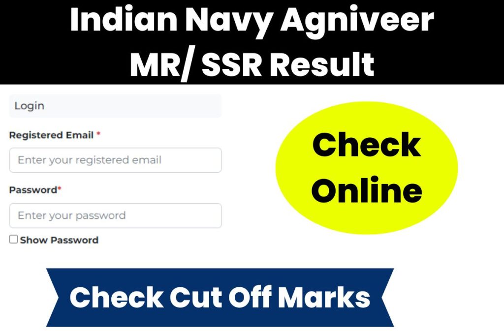 Indian Navy Agniveer MR/SSR Result