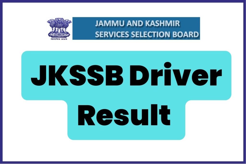 JKSSB Driver Result 