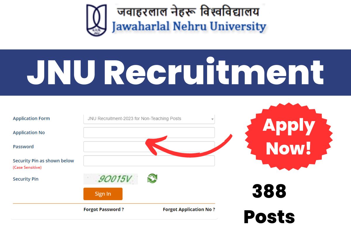 JNU Recruitment 2023; Apply Online for Junior Assistant, MTS and other