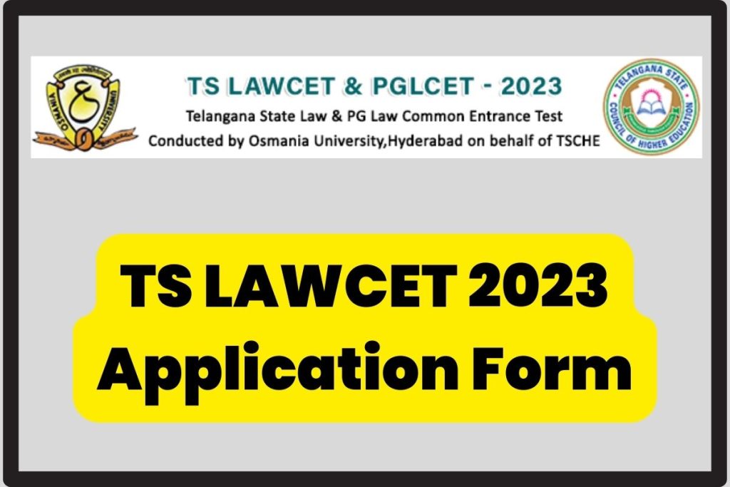 TS LAWCET 2023 Application Form