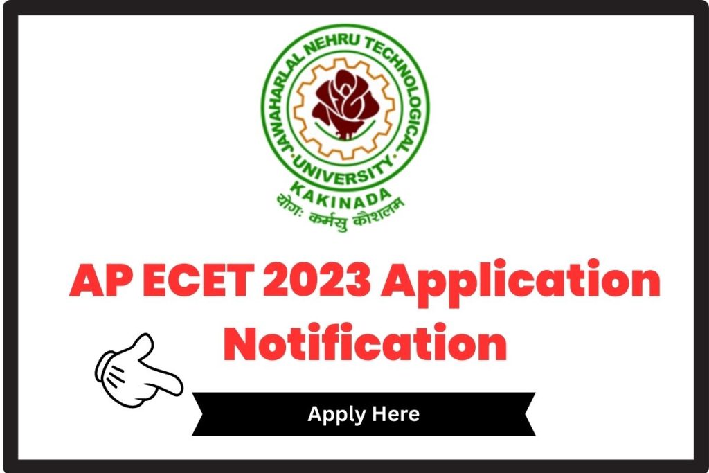 AP ECET 2023 Application Notification