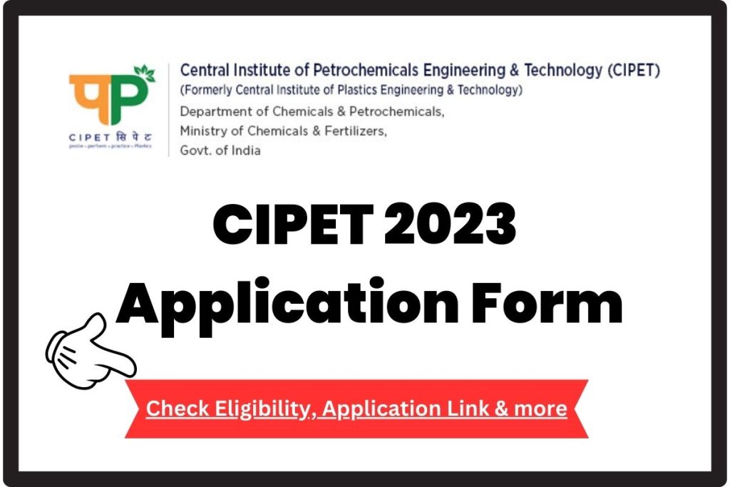 CIPET 2023 Application Form