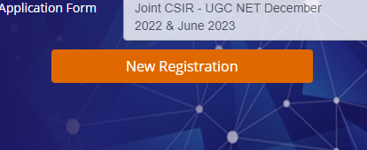 CSIR NET New Registration Option