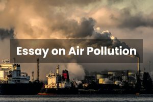 Essay on Air Pollution for Students and Children in English