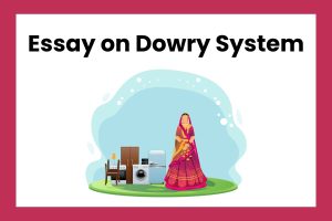 write a speech on dowry system