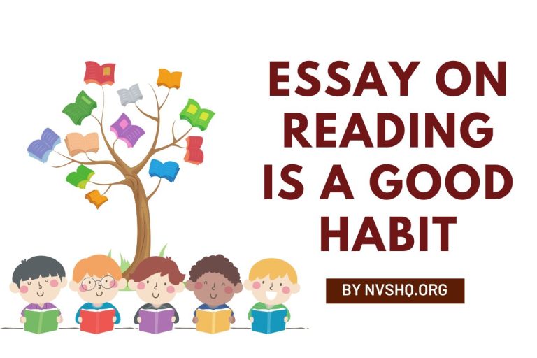 essay writing on reading is a good habit