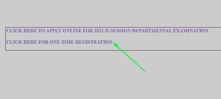 KPSC One Time Registration Link
