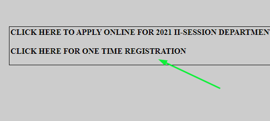 KPSC One-Time Registration Link