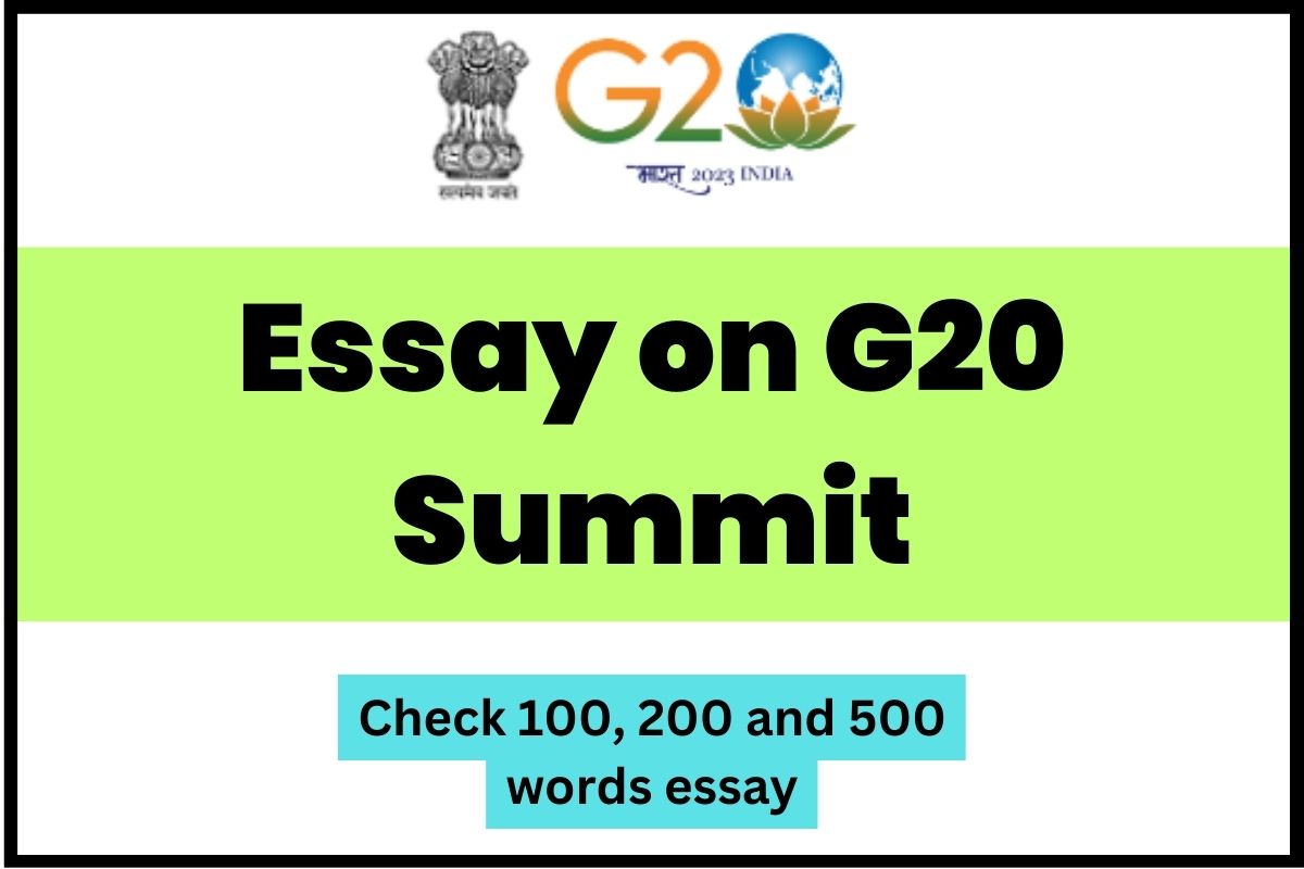 essay on g20 500 words