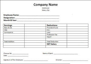 What is a Salary Slip? Importance, Format, Sample Template