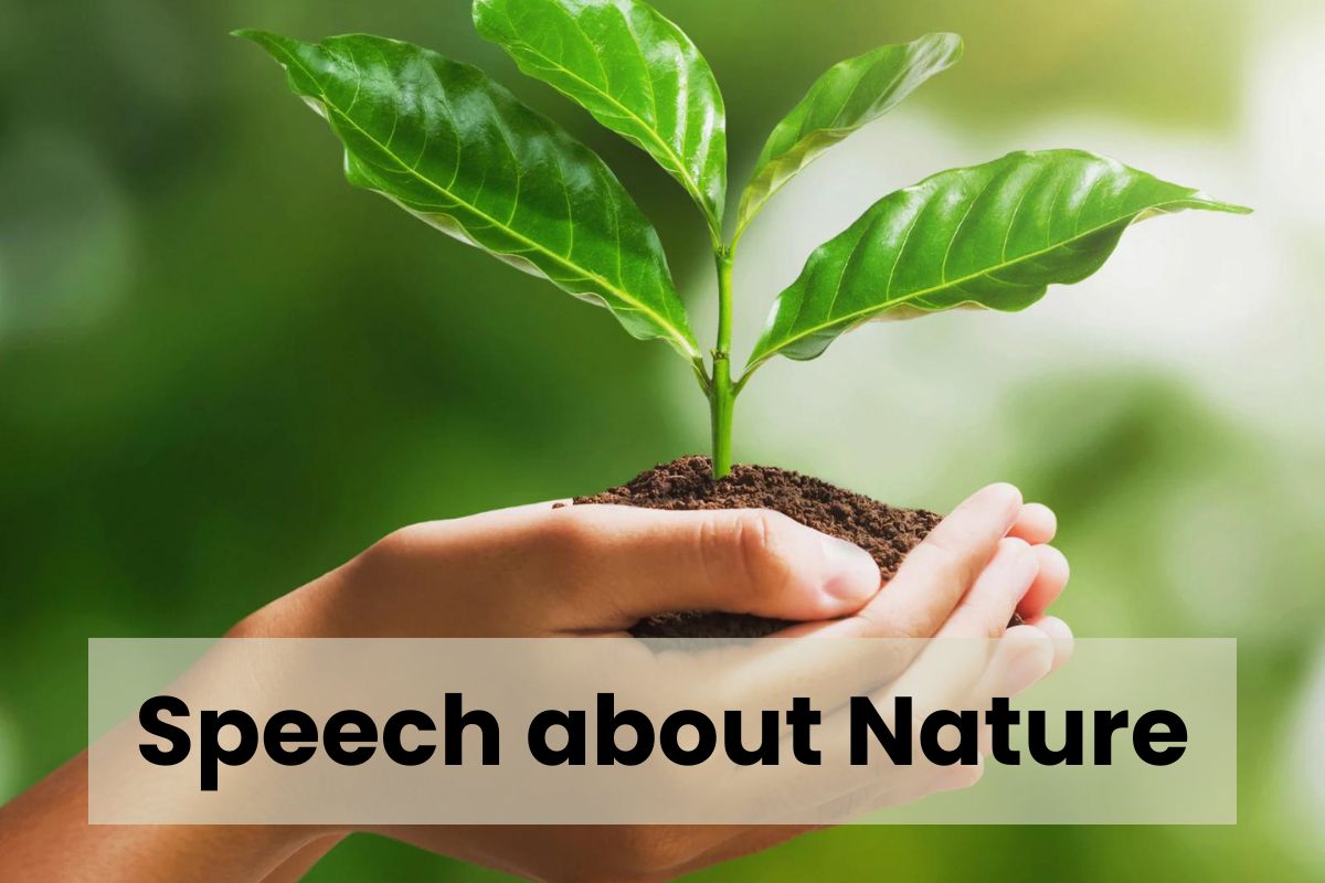 speech about nature 200 words