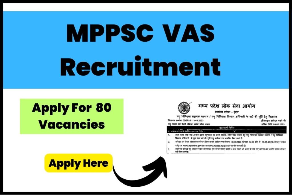 MPPSC VAS Recruitment 2023