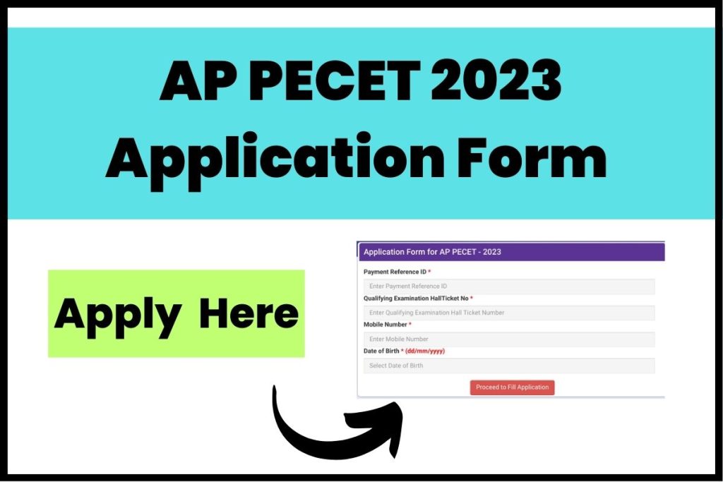 AP PECET 2023 Application Form