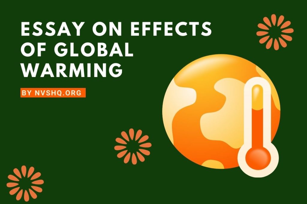 Essay on Effects of Global Warming