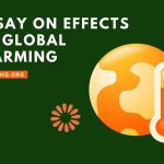 Essay on Effects of Global Warming