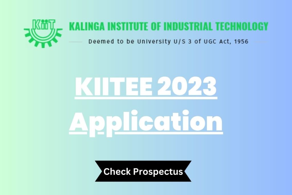 KIITEE 2023 Application
