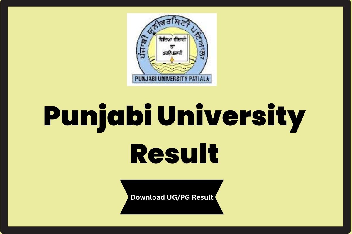 Punjabi University Result 2024 Released Check UG/PG Results