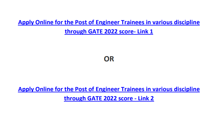 THDC Application Links